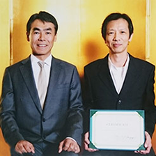 ONP（栄養カウンセラー）ディプロマ授与式で溝口徹先生と