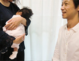 患者さんと赤ちゃん